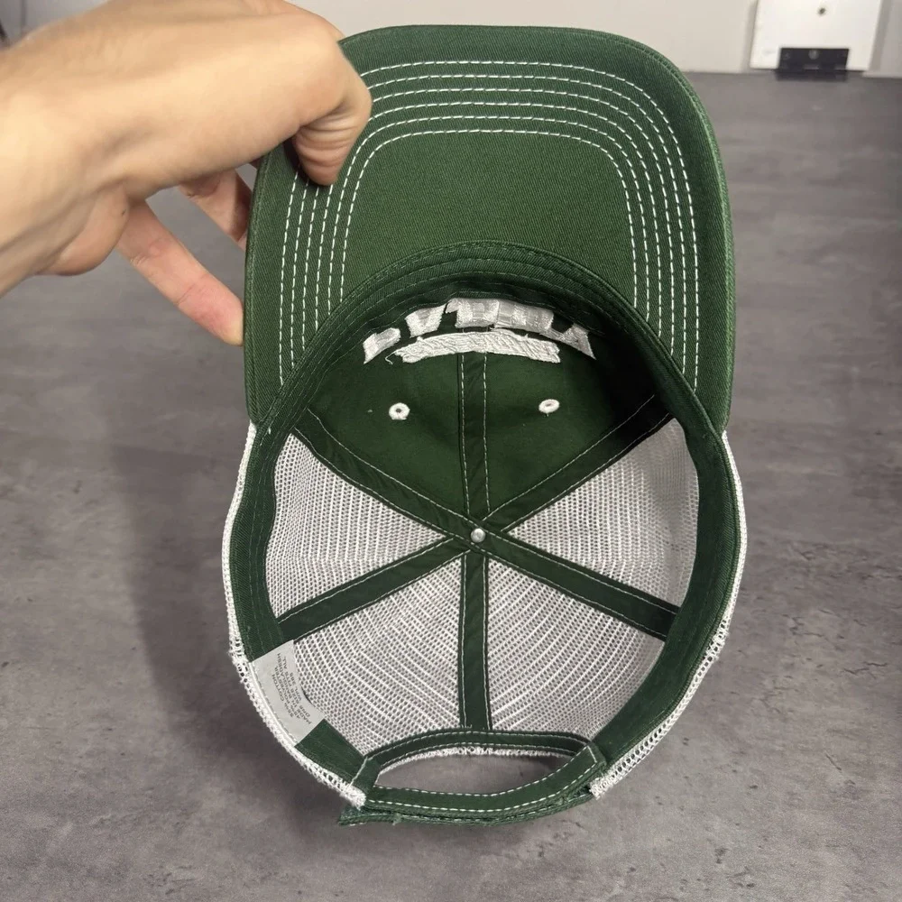 Paddy Irish Whiskey Hat Green White Dad Cap Adjustable‎ Strap Liquor Alcohol